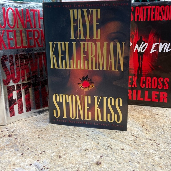 Faye Kellerman Stone Kiss A Peter Decker/Rina Lazarus Novel Hardcover - Picture 1 of 13